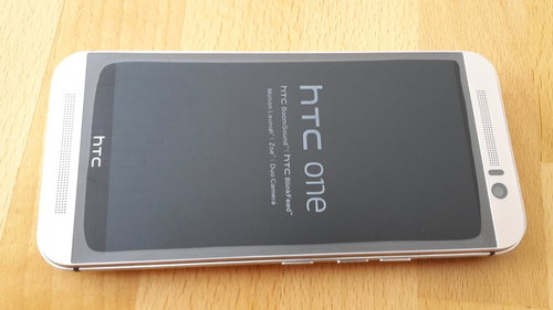 HTC One M9 Gold on Silver 32GB