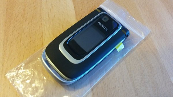 Nokia 6131 Schwarz-Silber